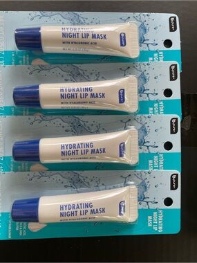 Hydrating Night Lip Mask – White & Blue